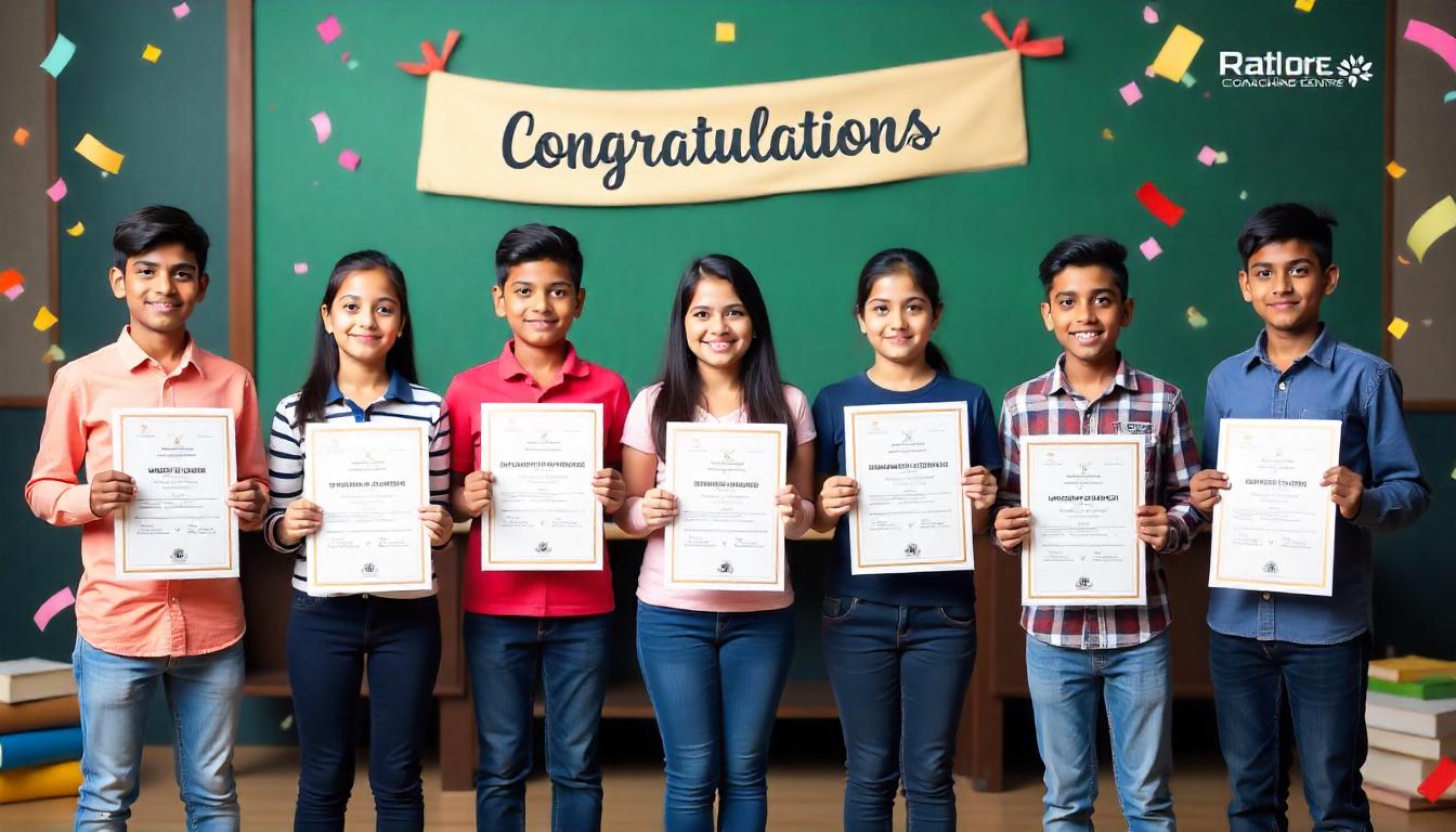 Students at Rathore Coaching Centre