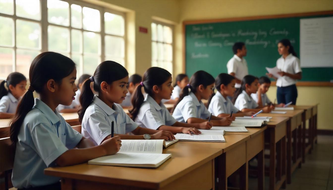 Students at Rathore Coaching Centre
